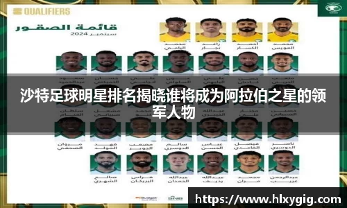 沙特足球明星排名揭晓谁将成为阿拉伯之星的领军人物